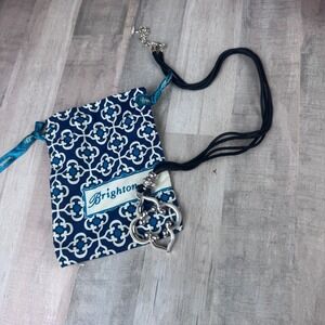 Brighton Women's Toledo Silver Plated Large Quatrefoil Pendant Necklace with Bag